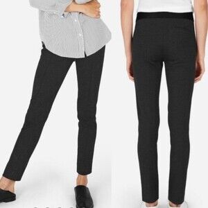 Everlane women's The Stretch Ponte Skinny Pants In Charcoal Size XS